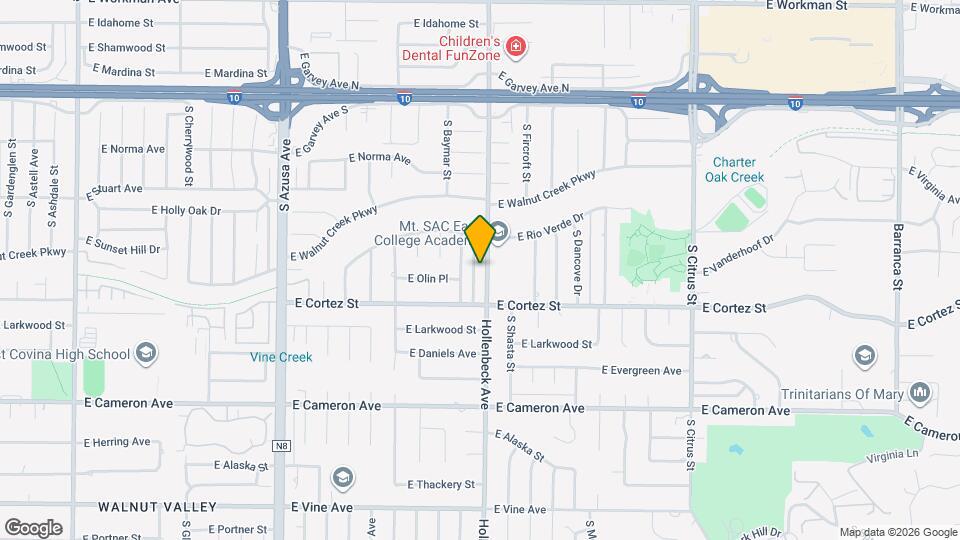 483 S Hollenbeck St Map and Location Details