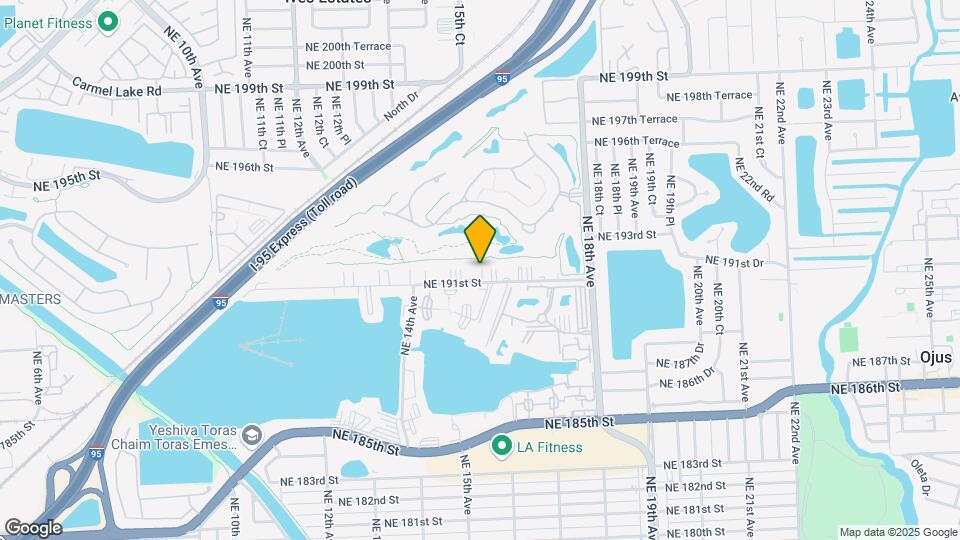 1501 NE 191st St Map and Location Details