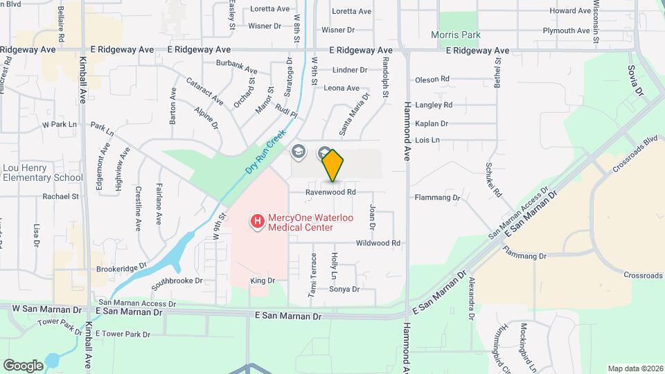 3720 Ravenwood Cir Map and Location Details