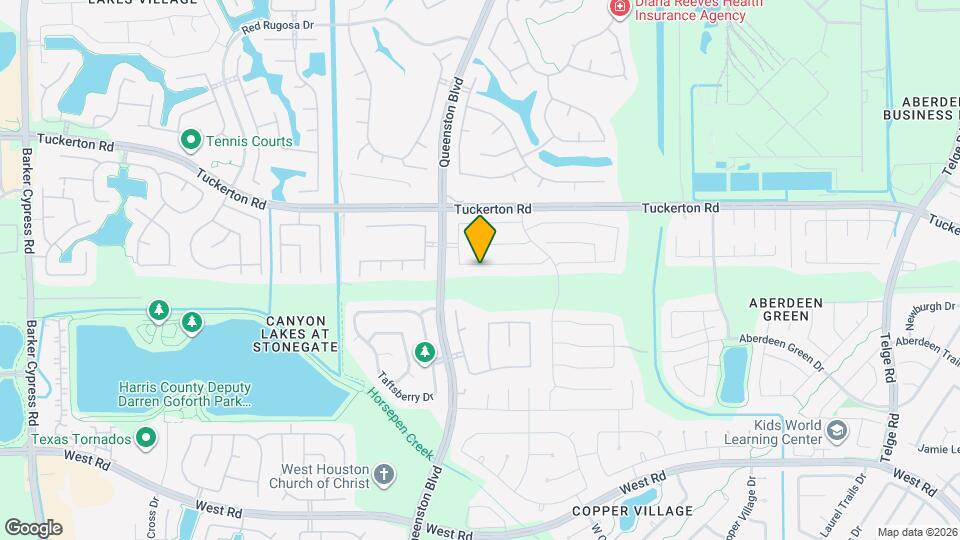 16847 Mammoth Springs Dr Map and Location Details