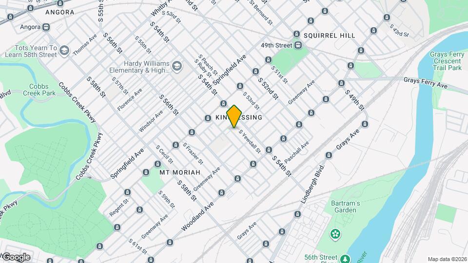 1619 S Conestoga St Map and Location Details