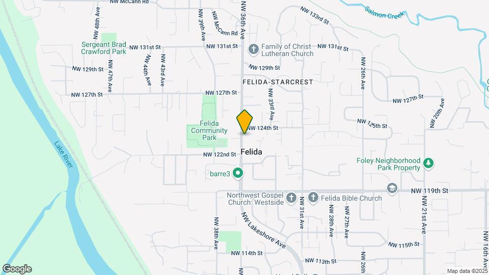 12307 NW 36th Ave Map and Location Details