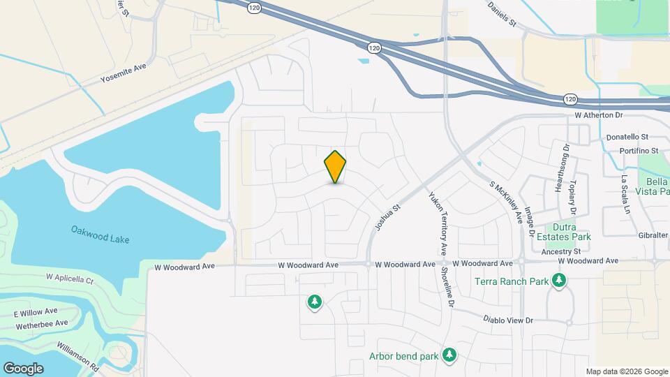 3284 Oak Trl Dr Map and Location Details