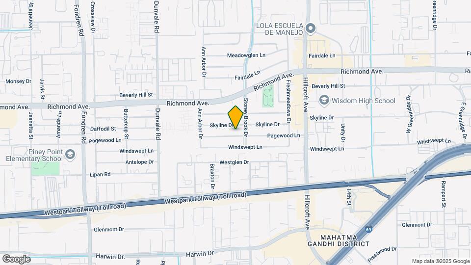 7810 Pagewood Ln Map and Location Details