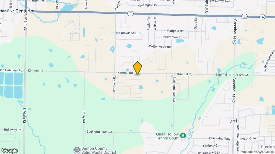 1031 Boardwalk Ave Map and Location Details