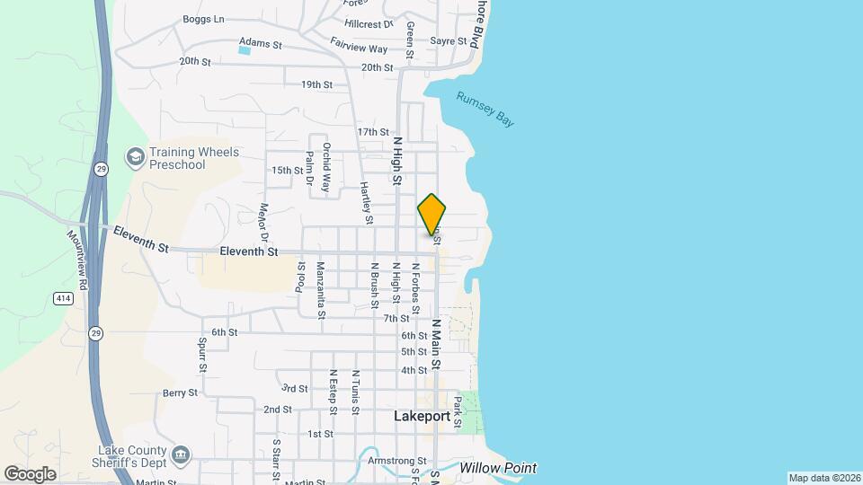 1125 N Main St-Unit -E Map and Location Details