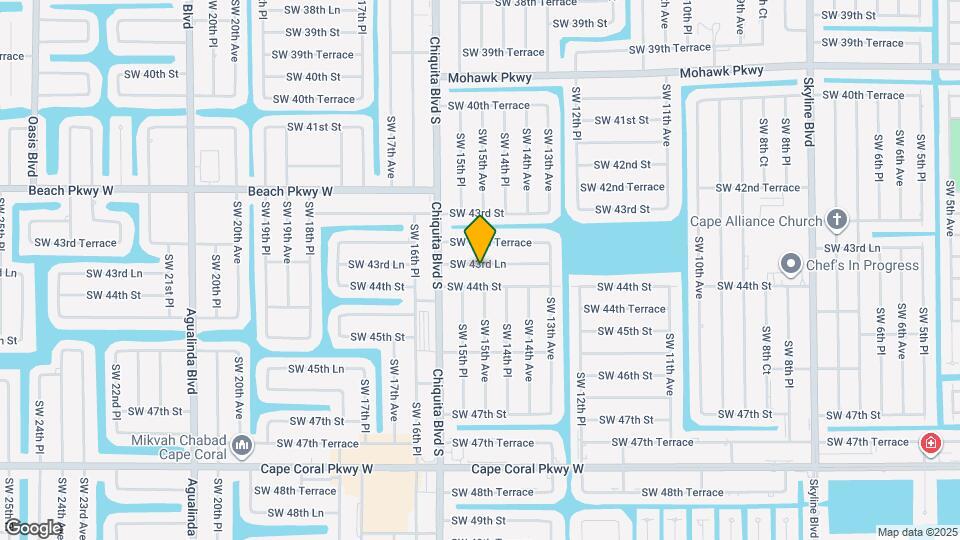 1502 SW 43rd Ln Map and Location Details