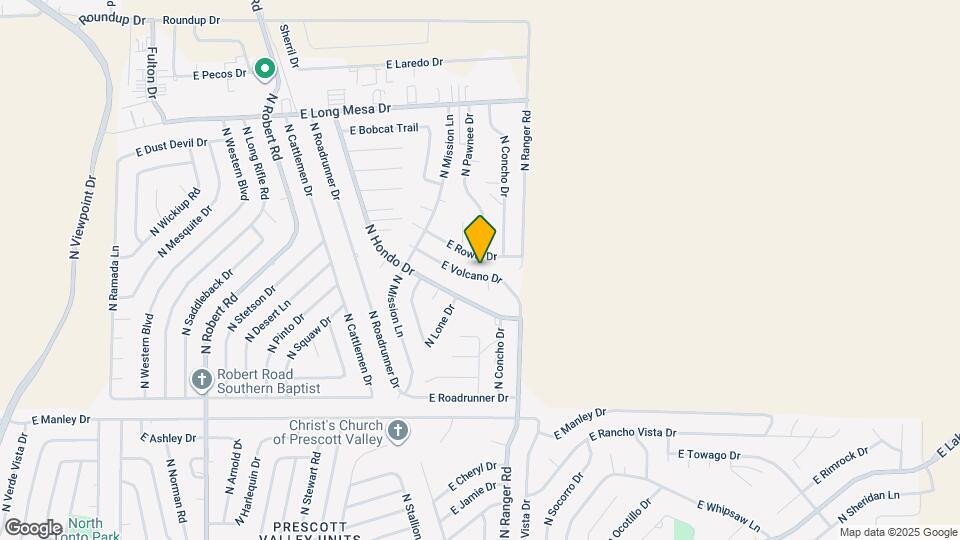 8886 E Volcano Dr Mapa y Detalles de la Ubicación