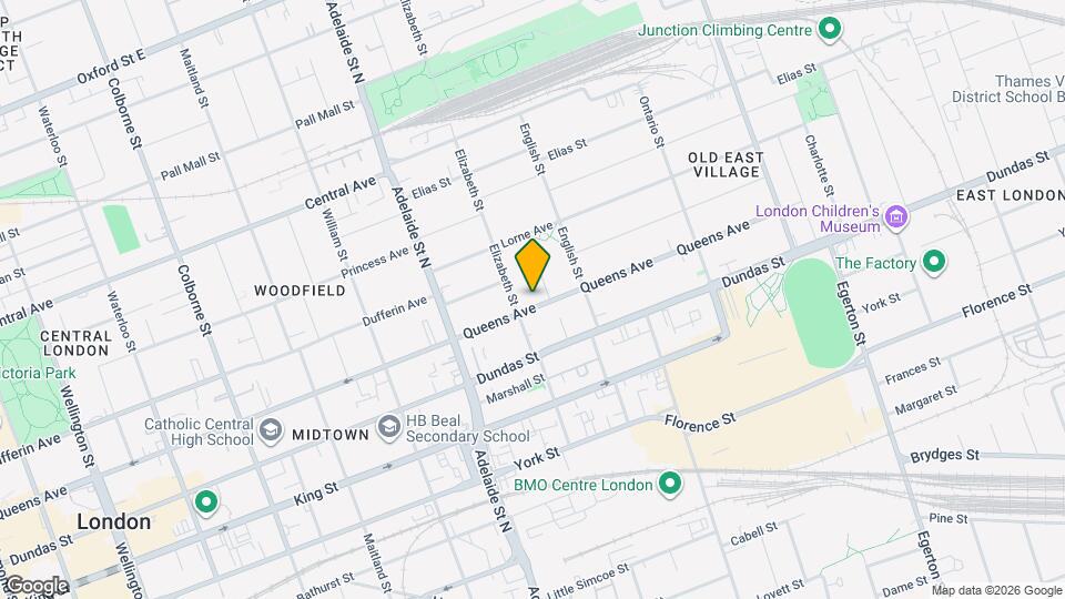 696 Queens Ave Map and Location Details