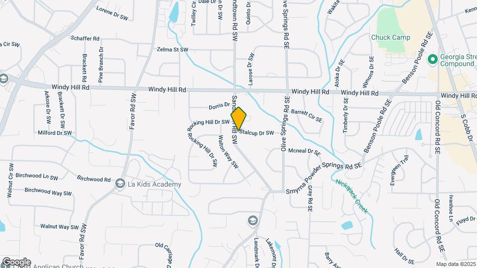 2527 Sandtown Rd SW Map and Location Details