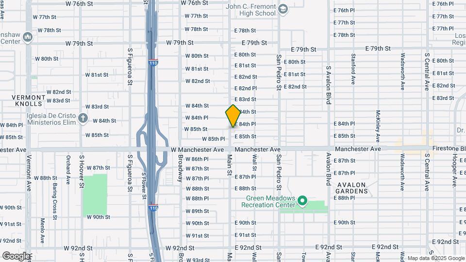 8464 S Main St Mapa y Detalles de la Ubicación