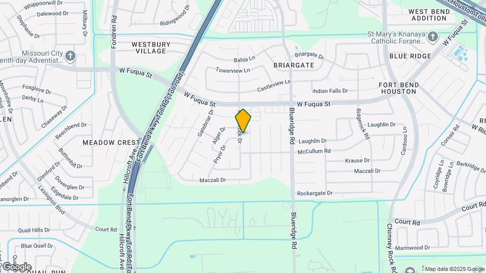 15823 Ruppstock Dr Map and Location Details