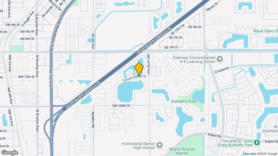 1044 S Independence Dr Map and Location Details