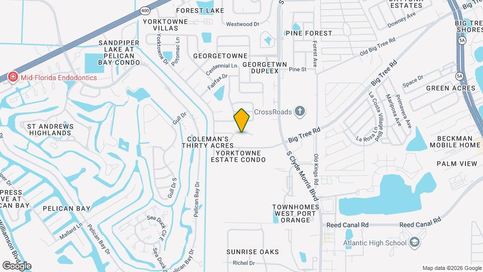 1600 Big Tree Rd, Unit R7 Mapa y Detalles de la Ubicación