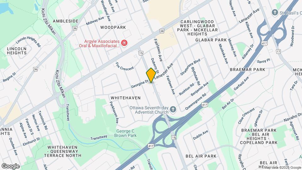 908-912 Woodroffe Av Map and Location Details