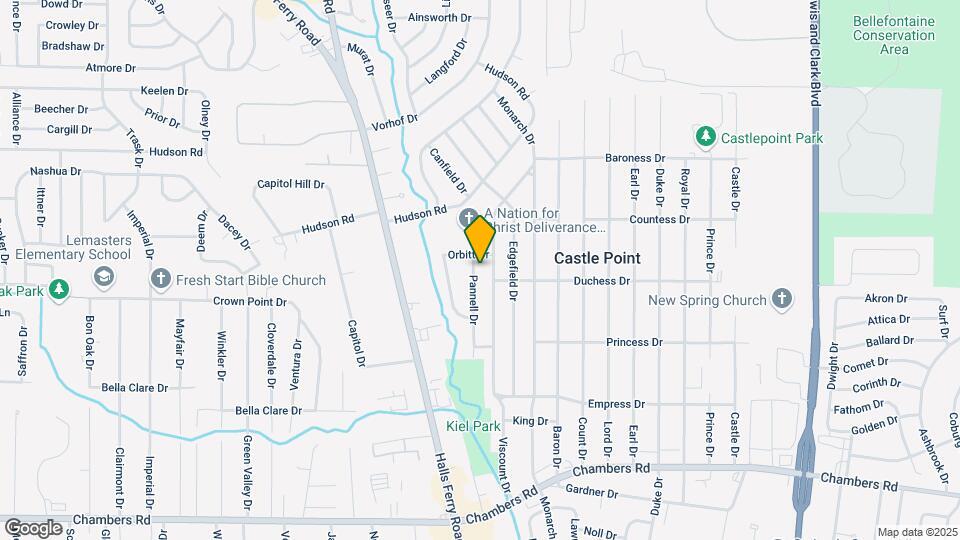 10256 Pannell Dr Map and Location Details