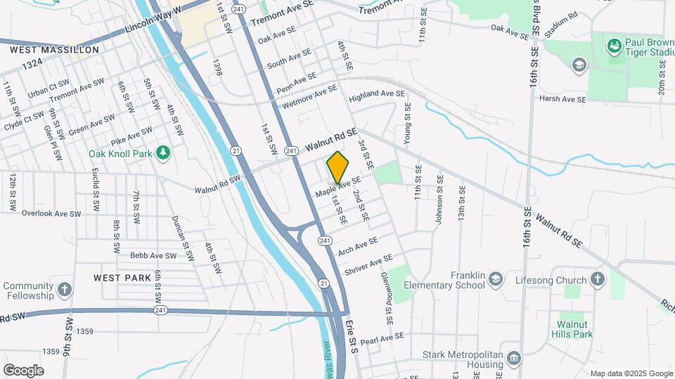 111 Maple Ave SE Map and Location Details