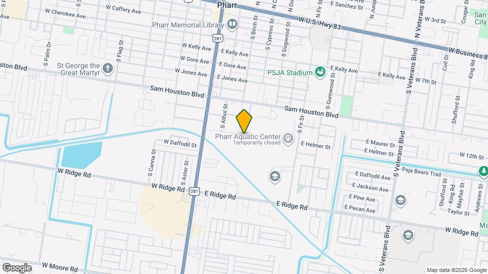 1022 S Richmond Dr Map and Location Details
