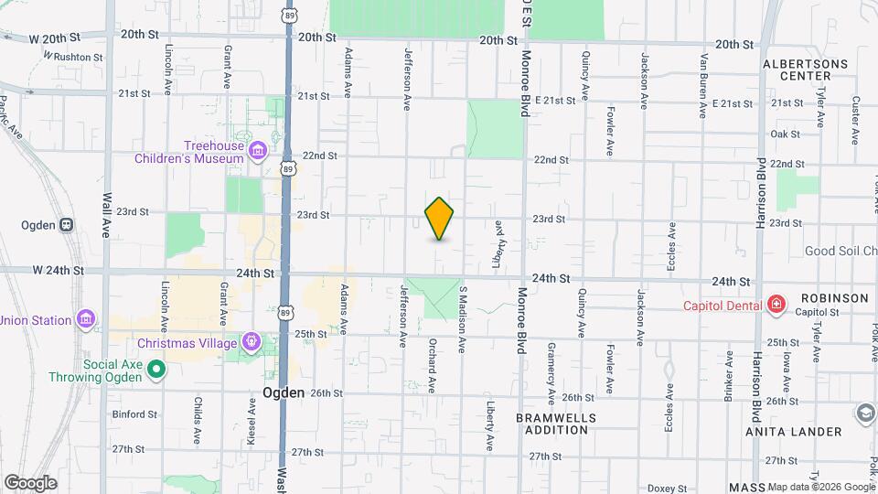 2350 Orchard Ave Map and Location Details