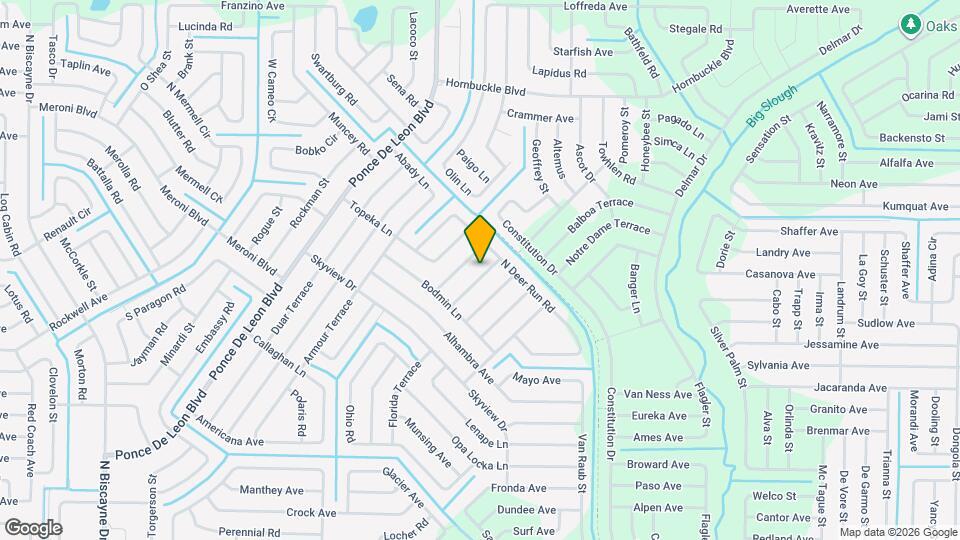 3241 Ginsa Terrace Map and Location Details