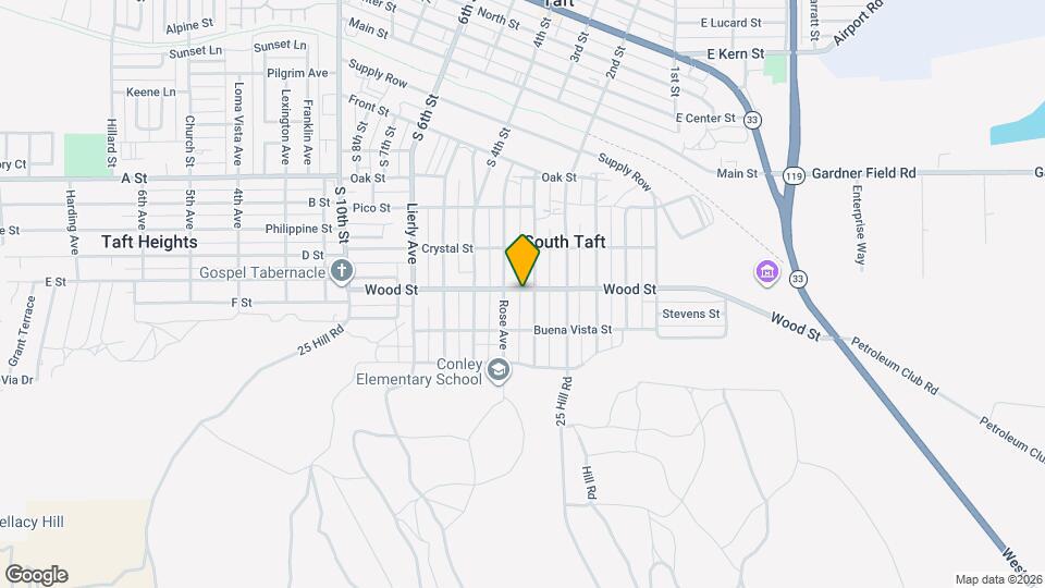 515 Wood St Map and Location Details
