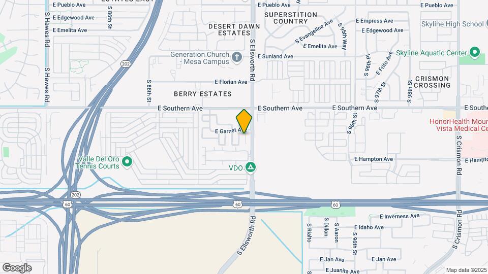 1312 S Providence Cir Map and Location Details