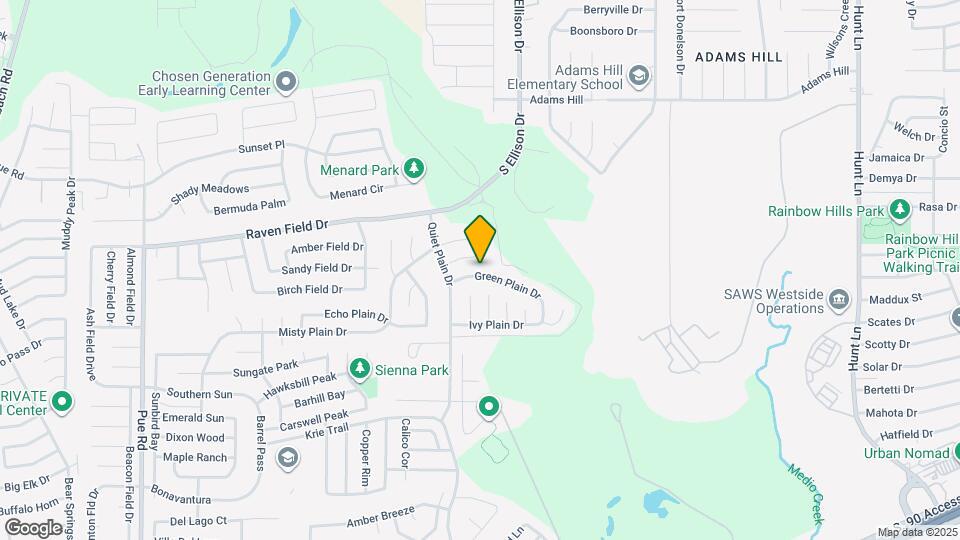 9727 Green Plain Dr Map and Location Details