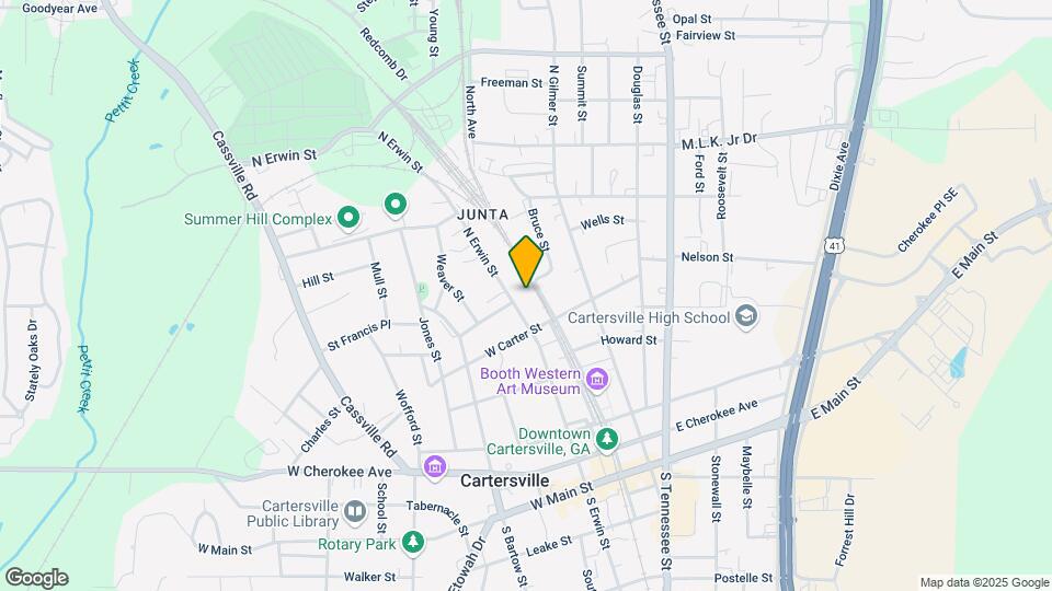 213 N Erwin St Map and Location Details