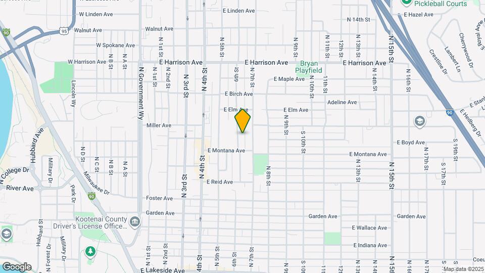 924 6th St Map and Location Details