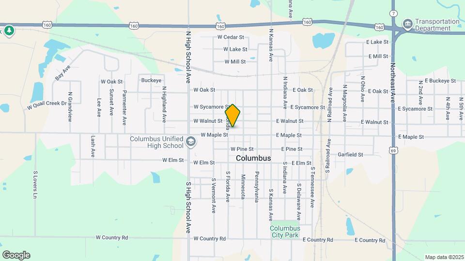 321 W Maple St Mapa y Detalles de la Ubicación