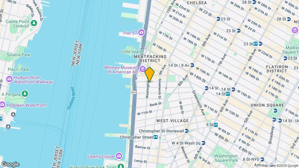 95 Horatio St Mapa y Detalles de la Ubicación