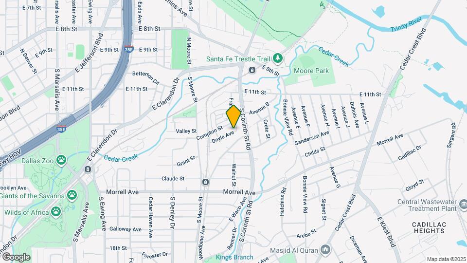 441 Avenue A Map and Location Details