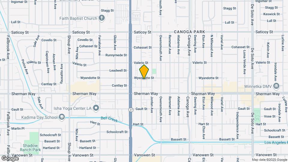 7248 Vassar Ave Map and Location Details