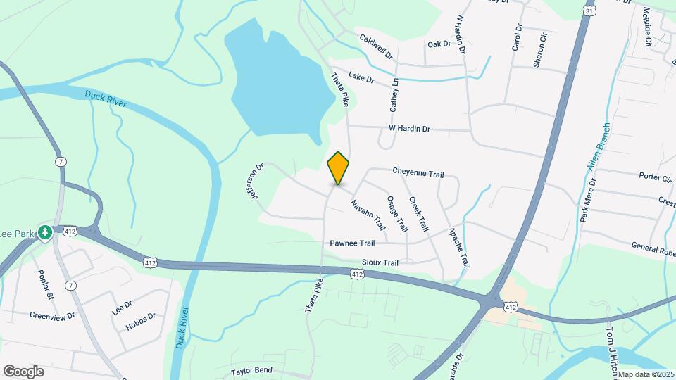 310 Theta Pike Map and Location Details