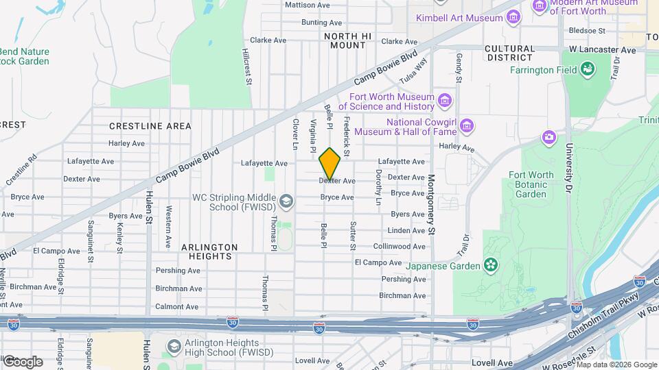 3931 Dexter Ave Map and Location Details