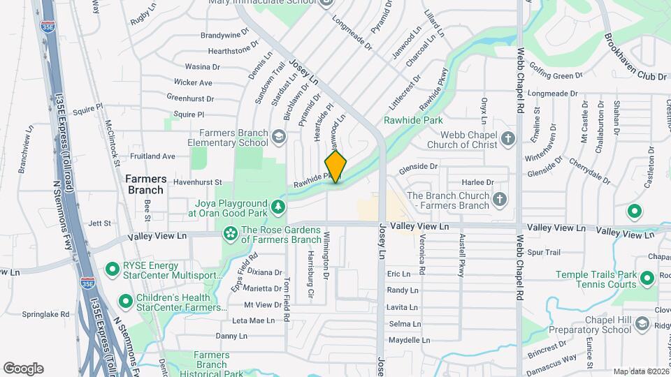 2808 Golfing Green Dr Map and Location Details