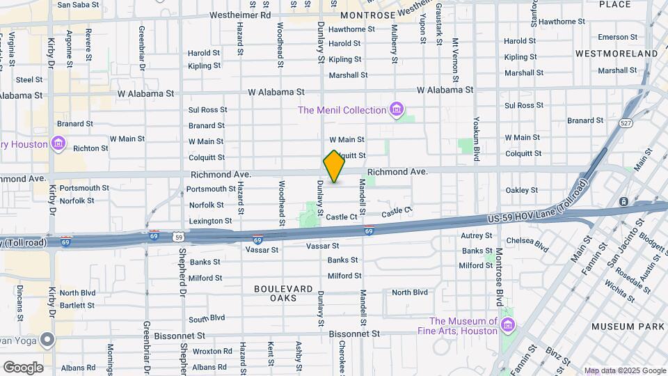 1639 Bonnie Brae St Map and Location Details