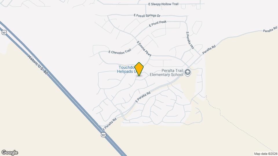 10328 E Second Water Trail Map and Location Details