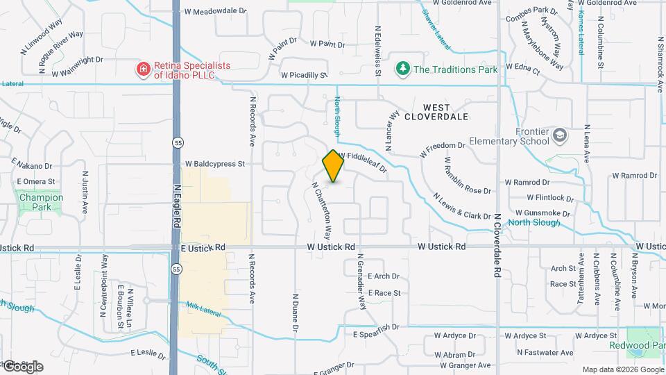 13037 W Peachleaf Ct Map and Location Details