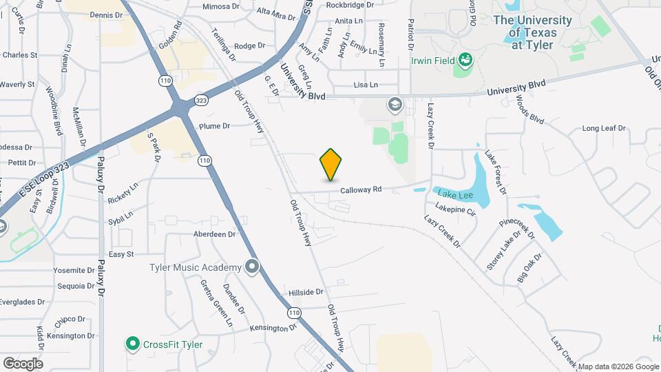 2704 Calloway Rd Map and Location Details