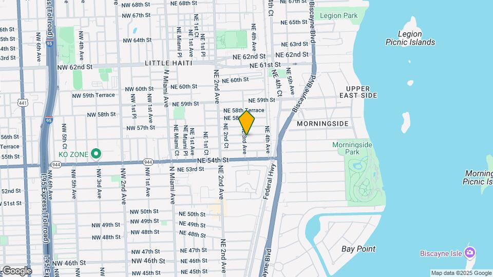 5573 NE 3rd Ave Mapa y Detalles de la Ubicación