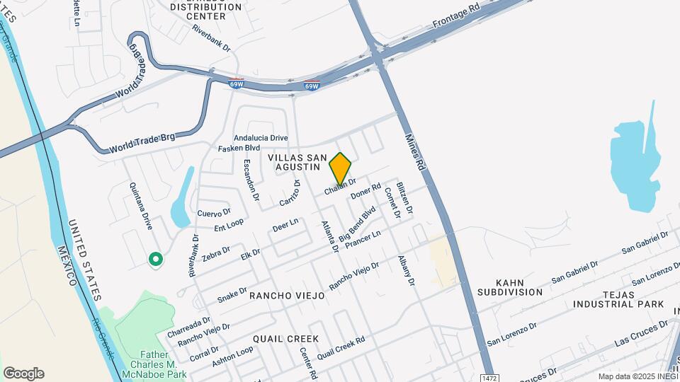 821 Chalan Dr Map and Location Details