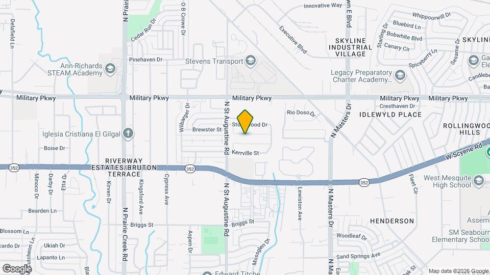 9656 Valley Mills Ln Map and Location Details