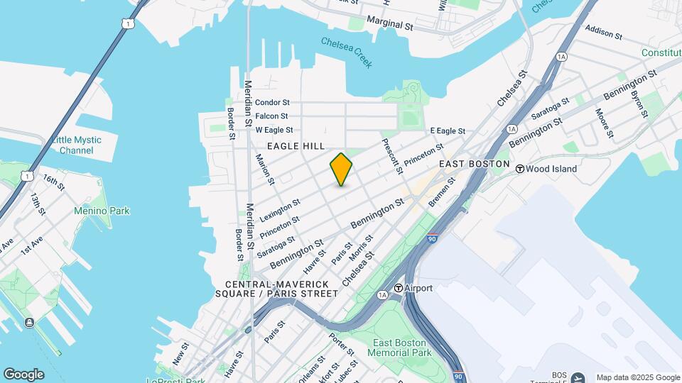 160 Princeton St, Unit 152-503 Mapa y Detalles de la Ubicación