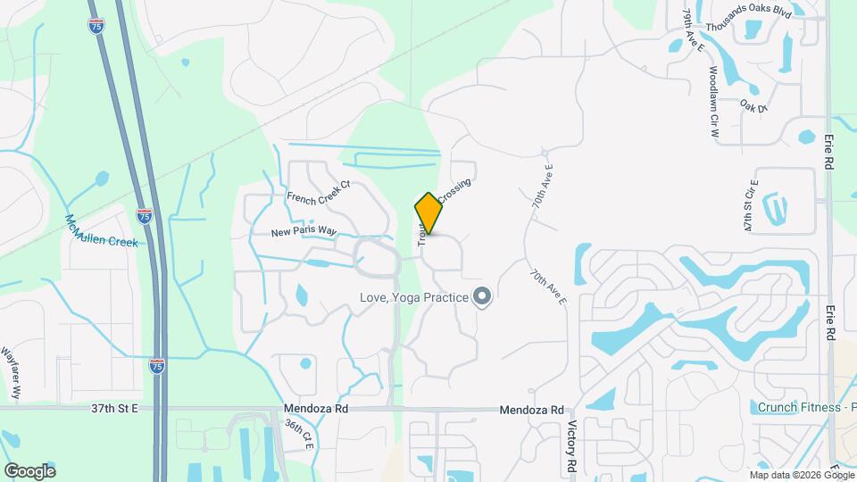 6503 Rock Bridge Ln Map and Location Details