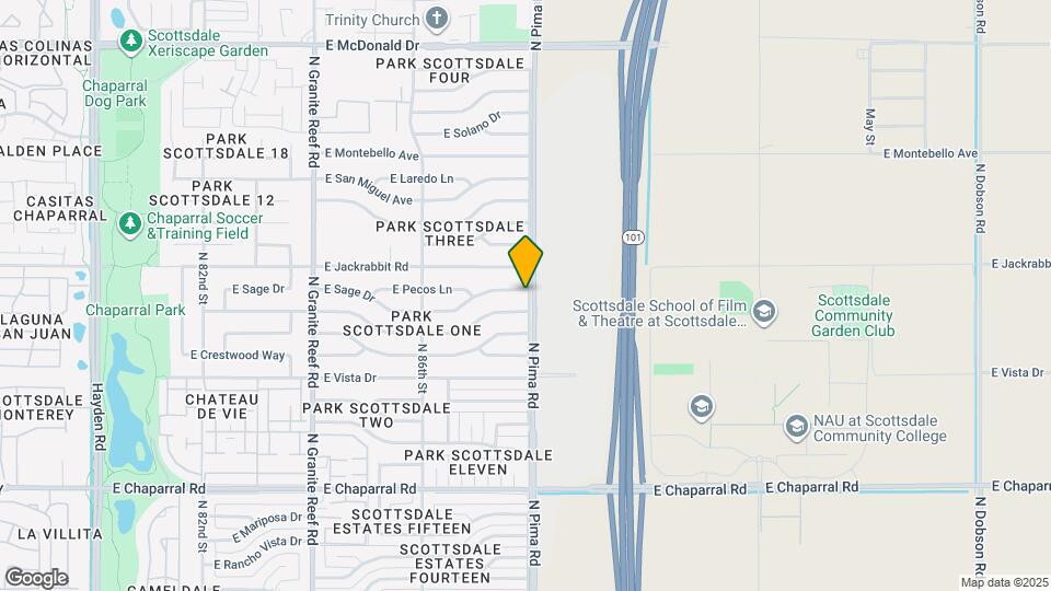 8755 E Sage Dr Mapa y Detalles de la Ubicación