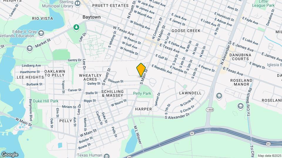 607 S Main St-Unit -A Map and Location Details