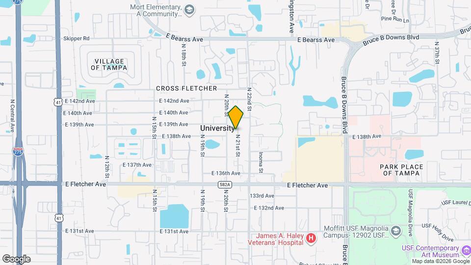 13802 N 21st St Map and Location Details