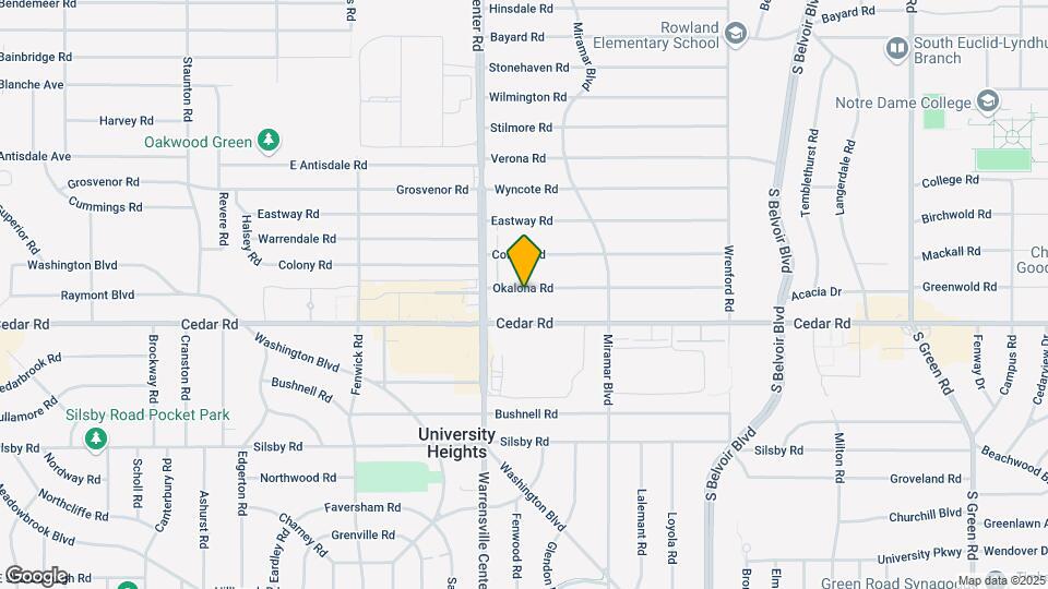 4034 Okalona Rd Map and Location Details