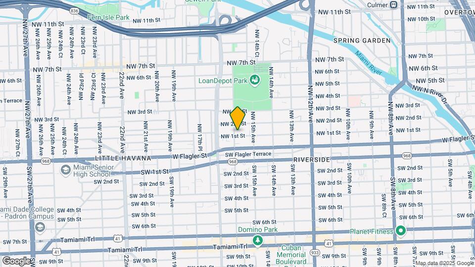 1567 NW 1st St Map and Location Details